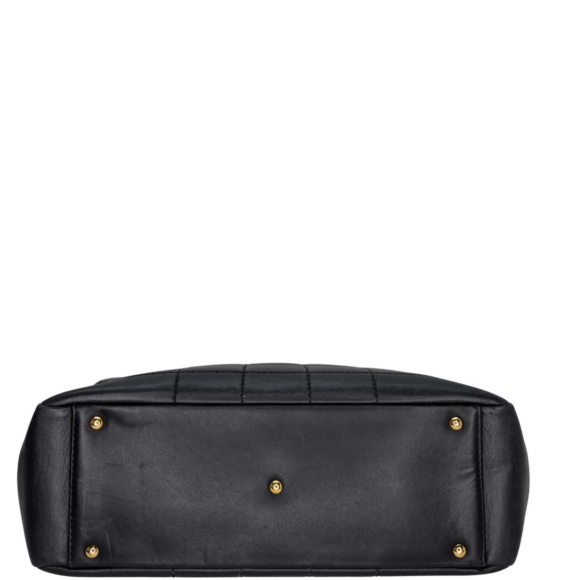 Chanel Chocolate Bar Grand Shopping Tote Black