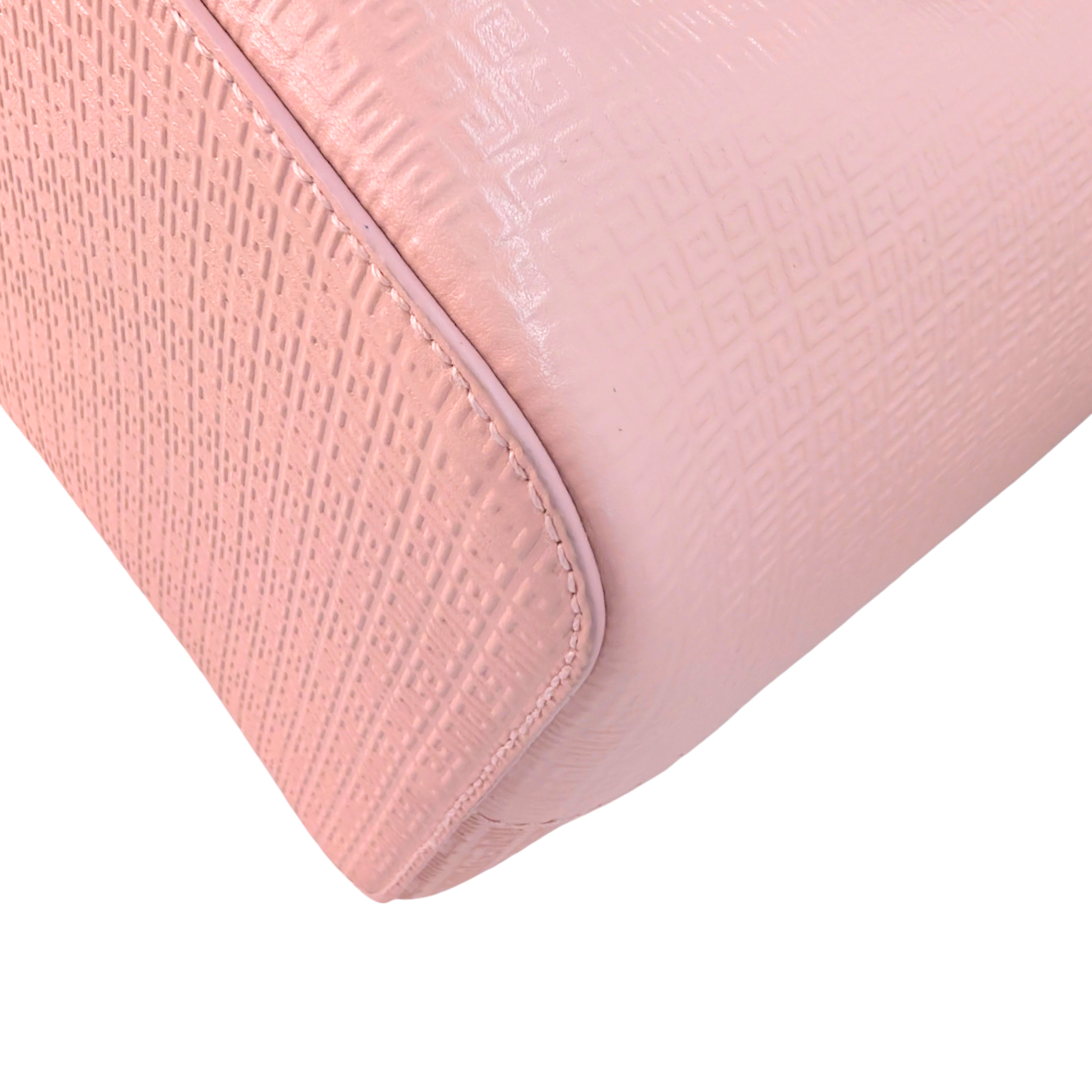 Givenchy Calfskin Logo Embossed Wing Shopper Tote Bag Blush Pink