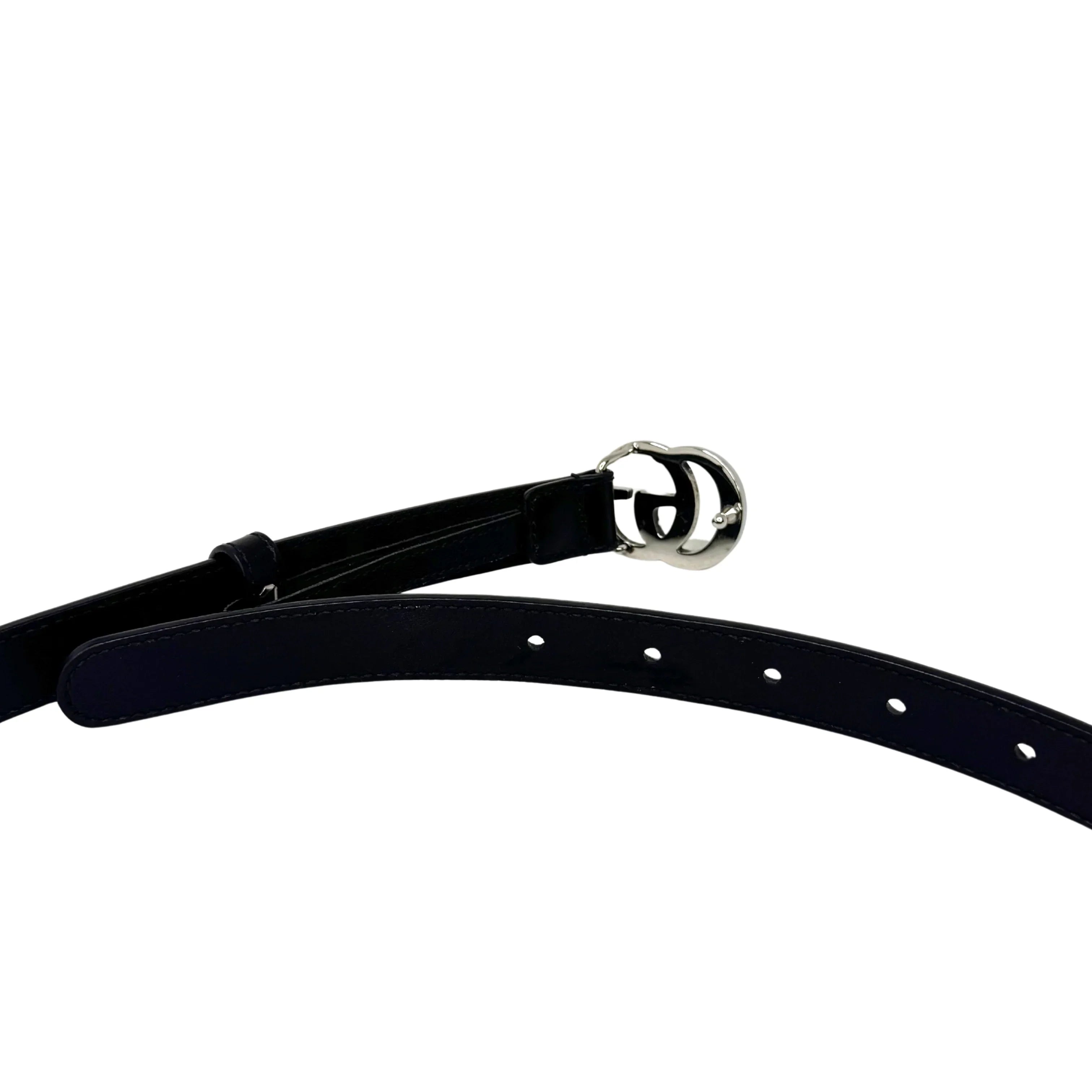 Gucci GG Marmont Thin Belt Black 90 - Lost Designer