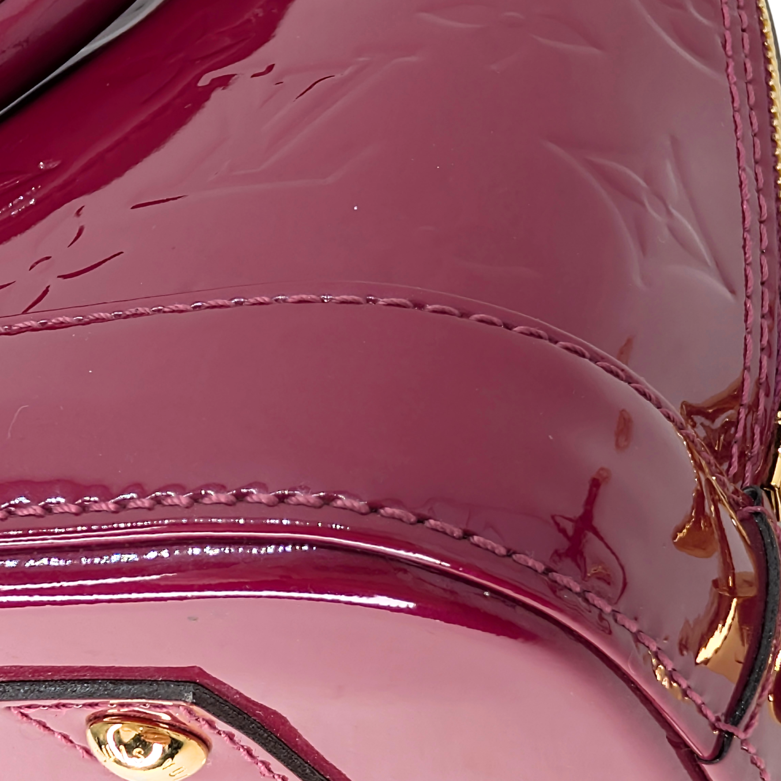 Louis Vuitton Alma BB Monogram Vernis أرجواني