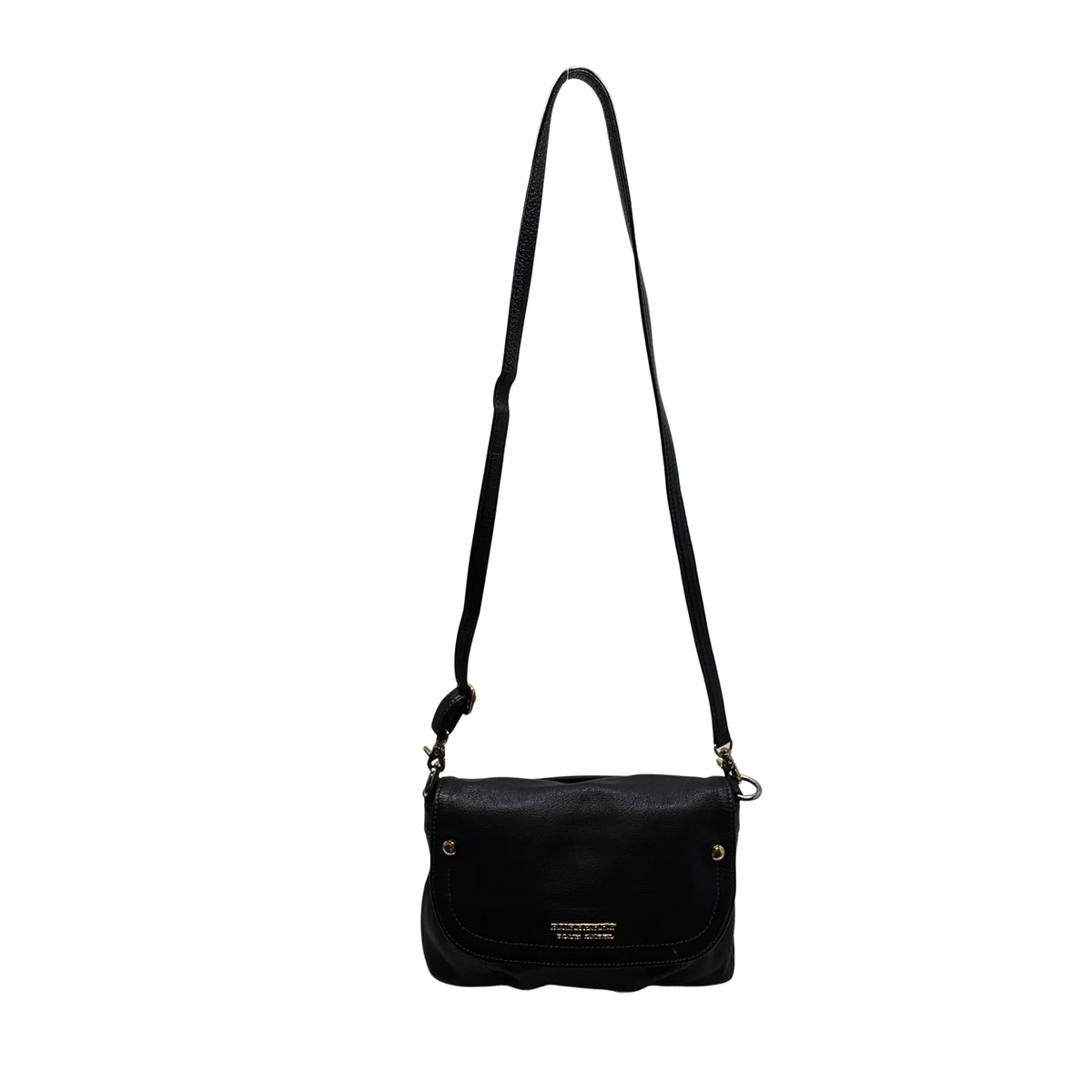 Burberry Blue Label Crossbody Bag Leather Black - Lost Designer