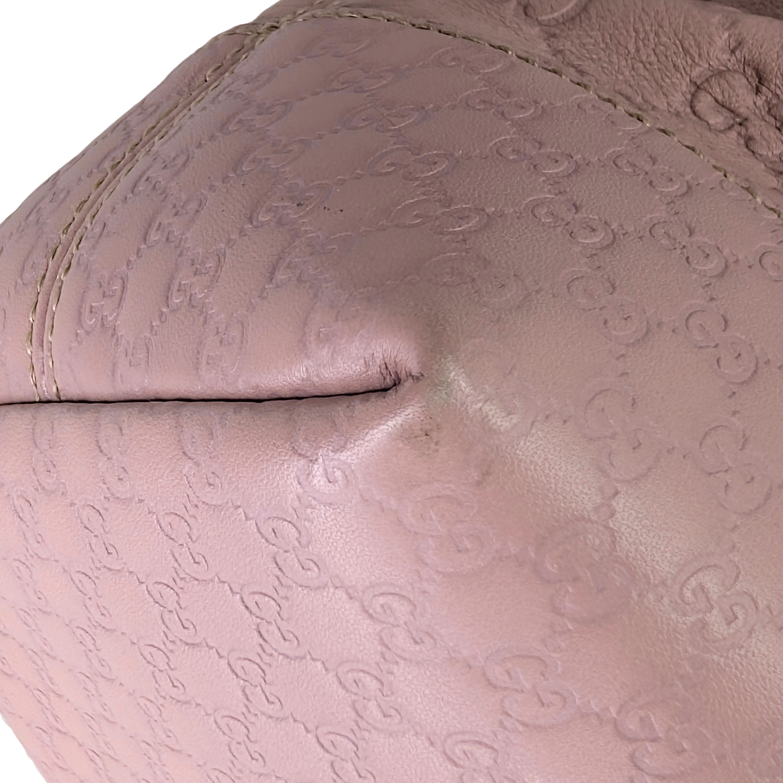 Gucci Bree convertible top handle باللون الوردي