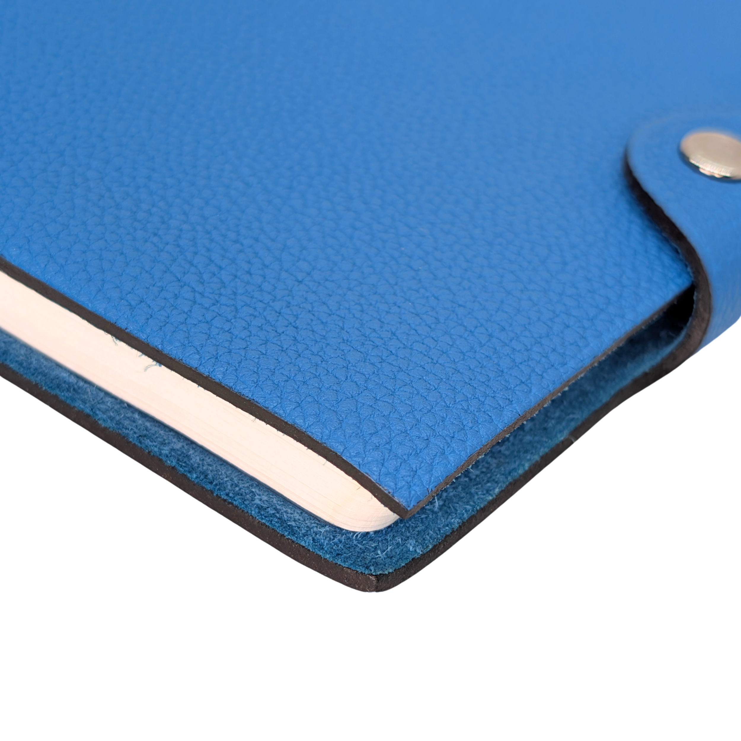Hermès Ulysse Notebook Agenda Cover Togo Leather Blue