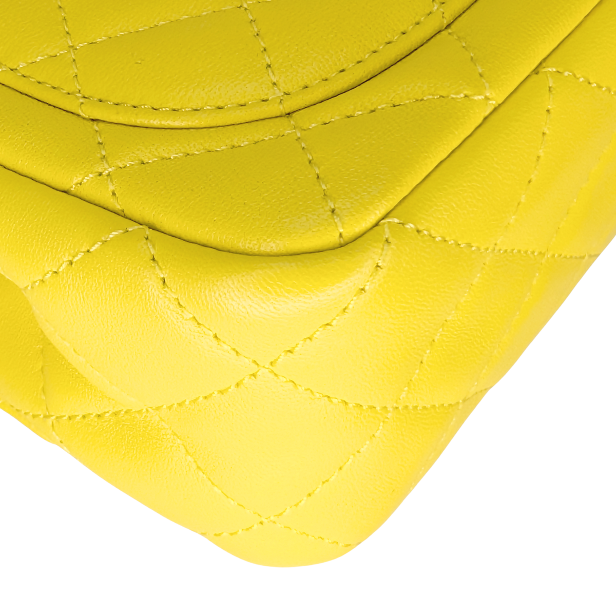 Chanel Pearl Crush Mini Flap Bag Yellow