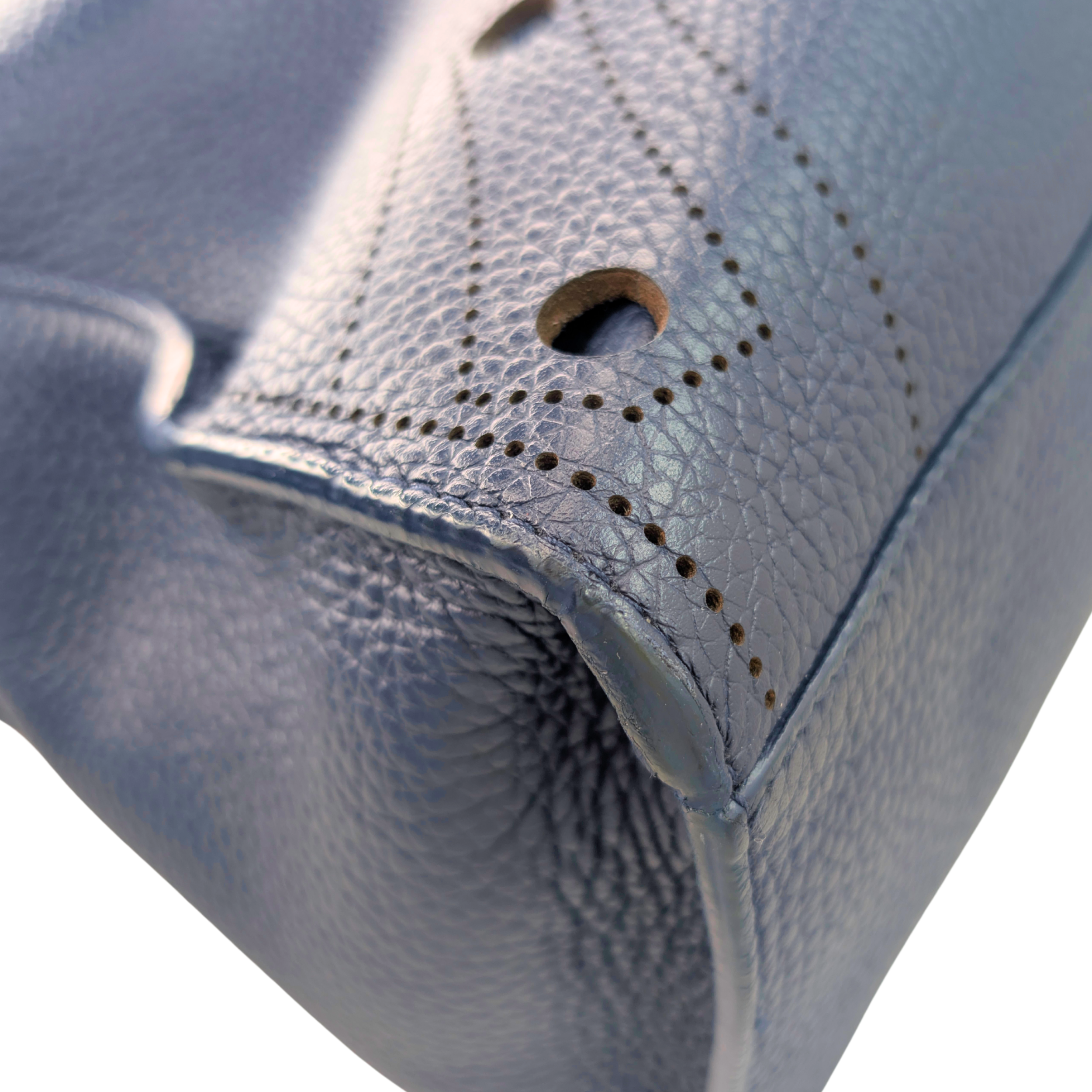 Balenciaga City Blackout Stud-Free Bag Navy