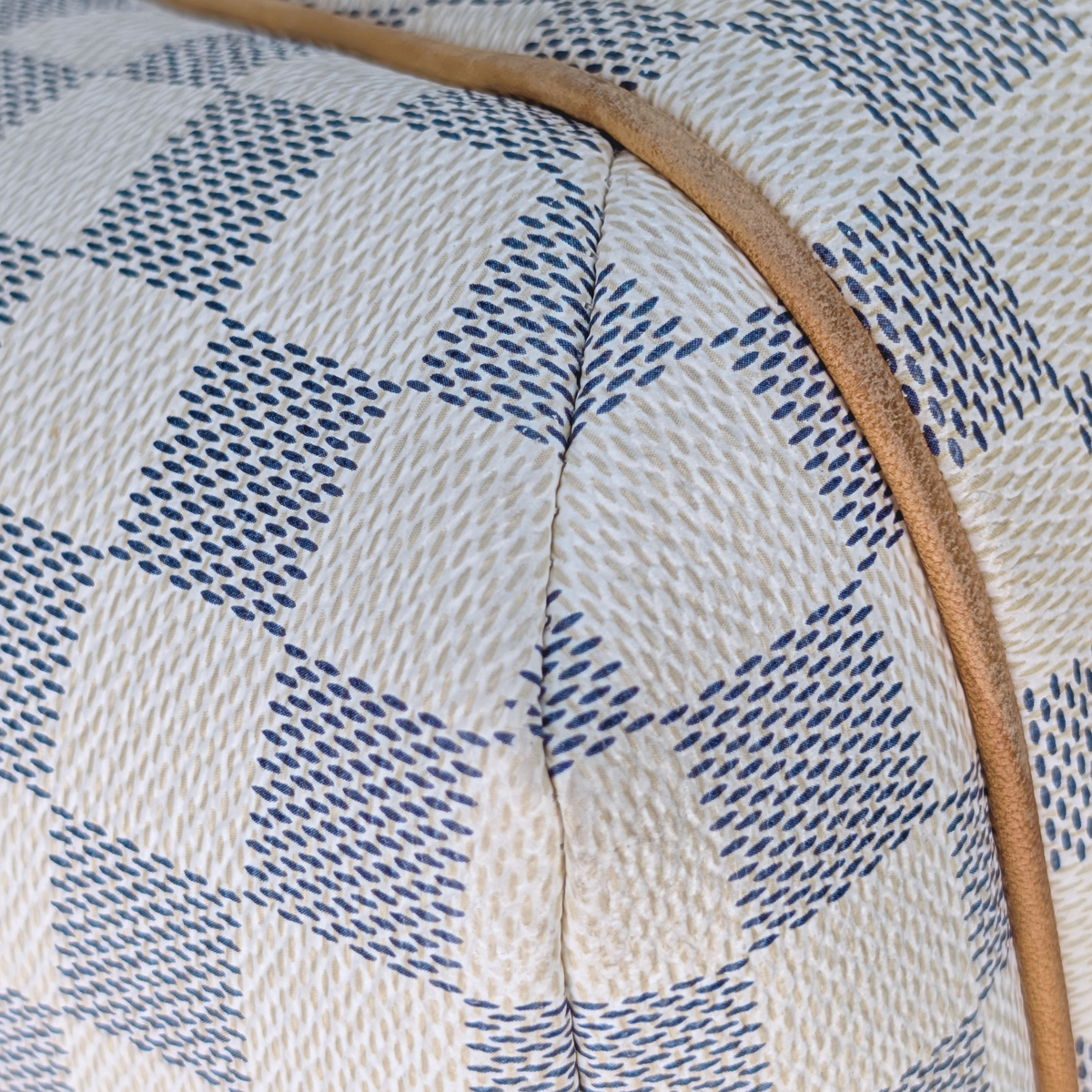 Louis Vuitton Totally MM Damier Azur Shoulder Bag