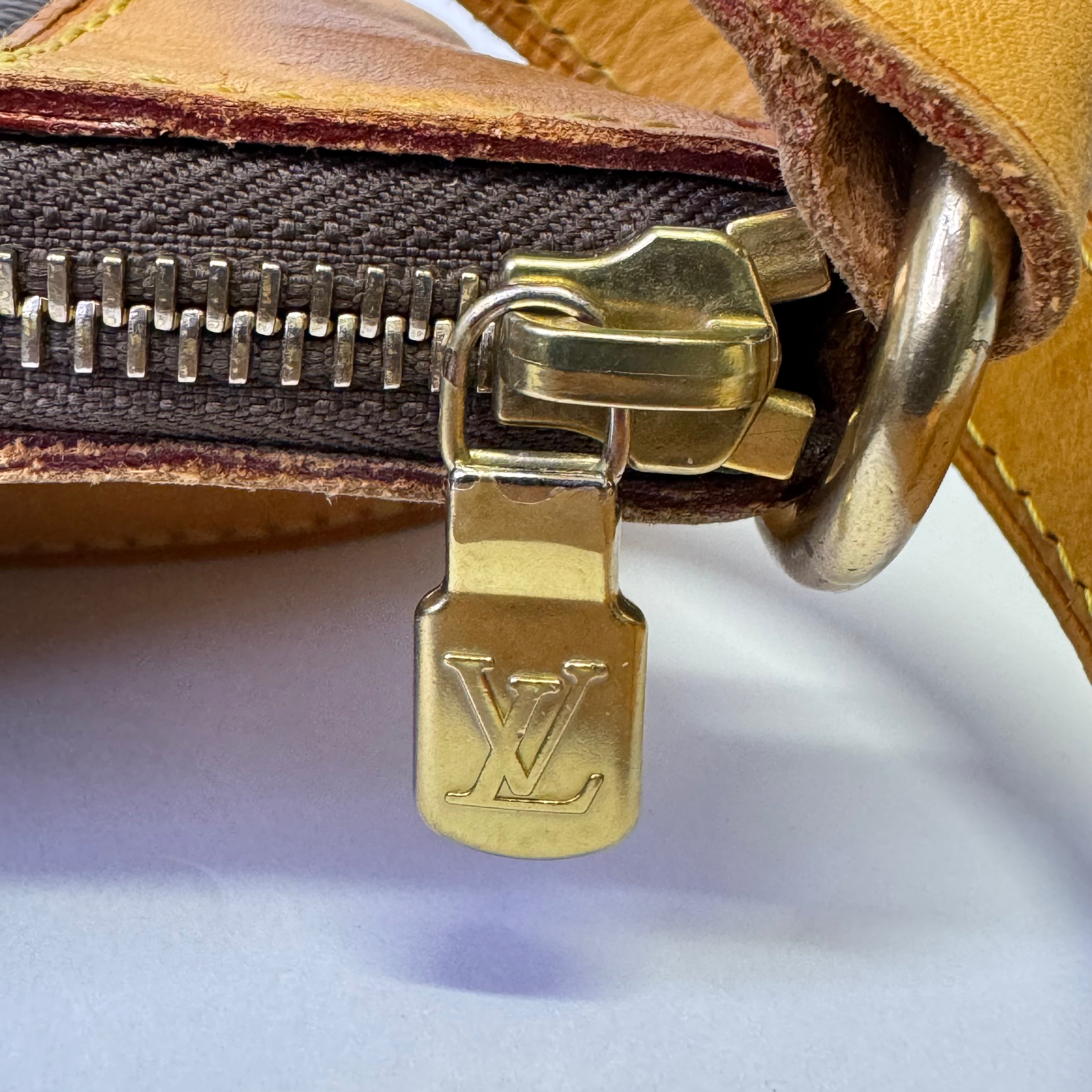 Louis Vuitton Monogram Odean Shoulder Bag Brown - Lost Designer