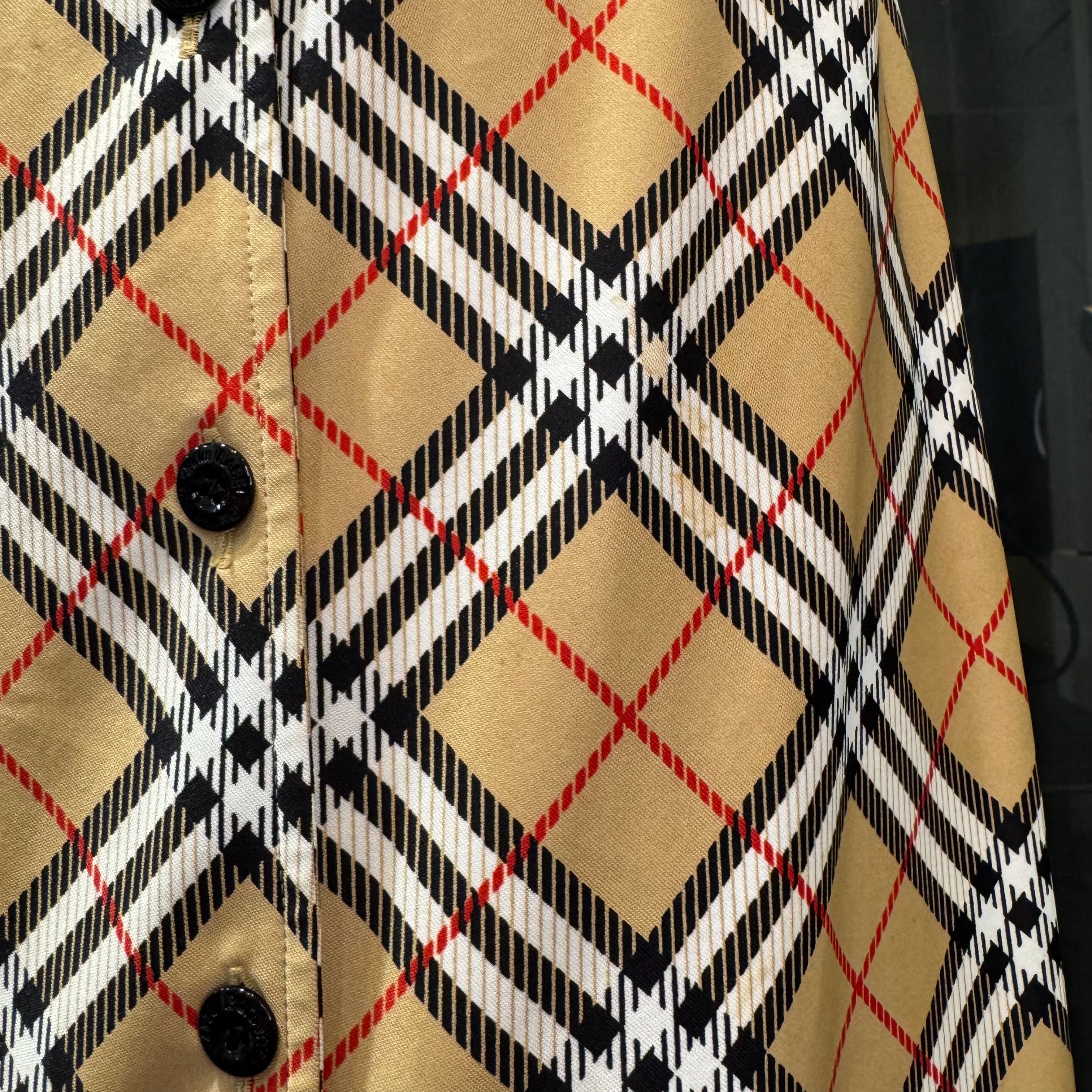 Burberry Check half-sleeve dress - Lost Designer