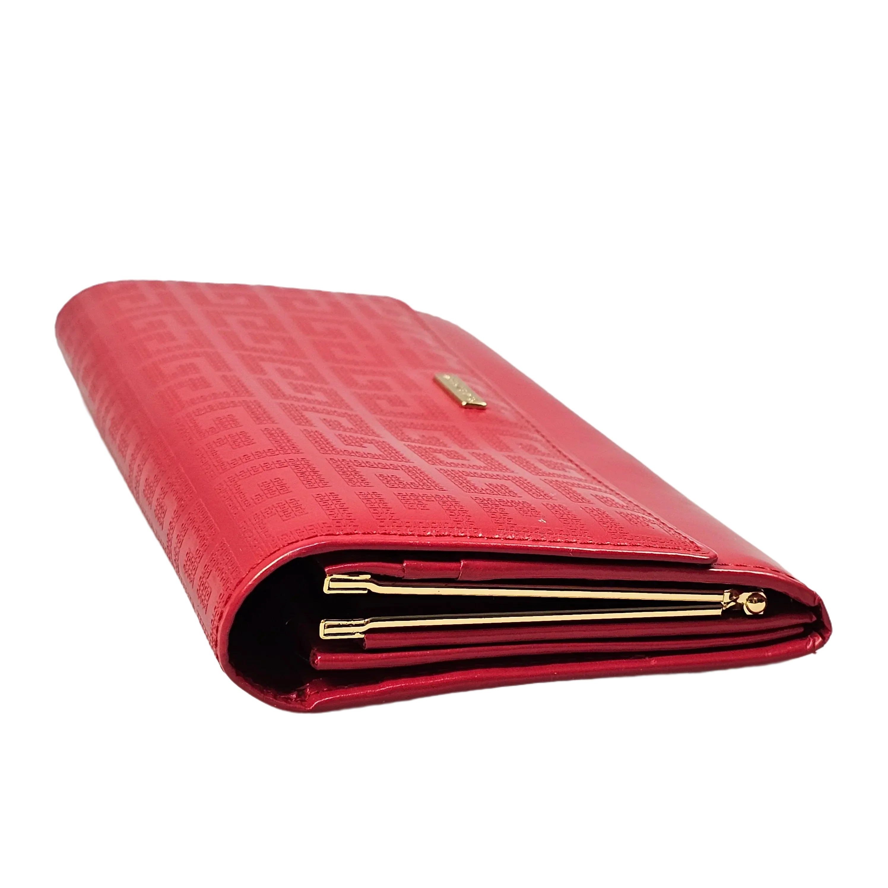 Givenchy Red Leather Long Wallet - Lost Designer
