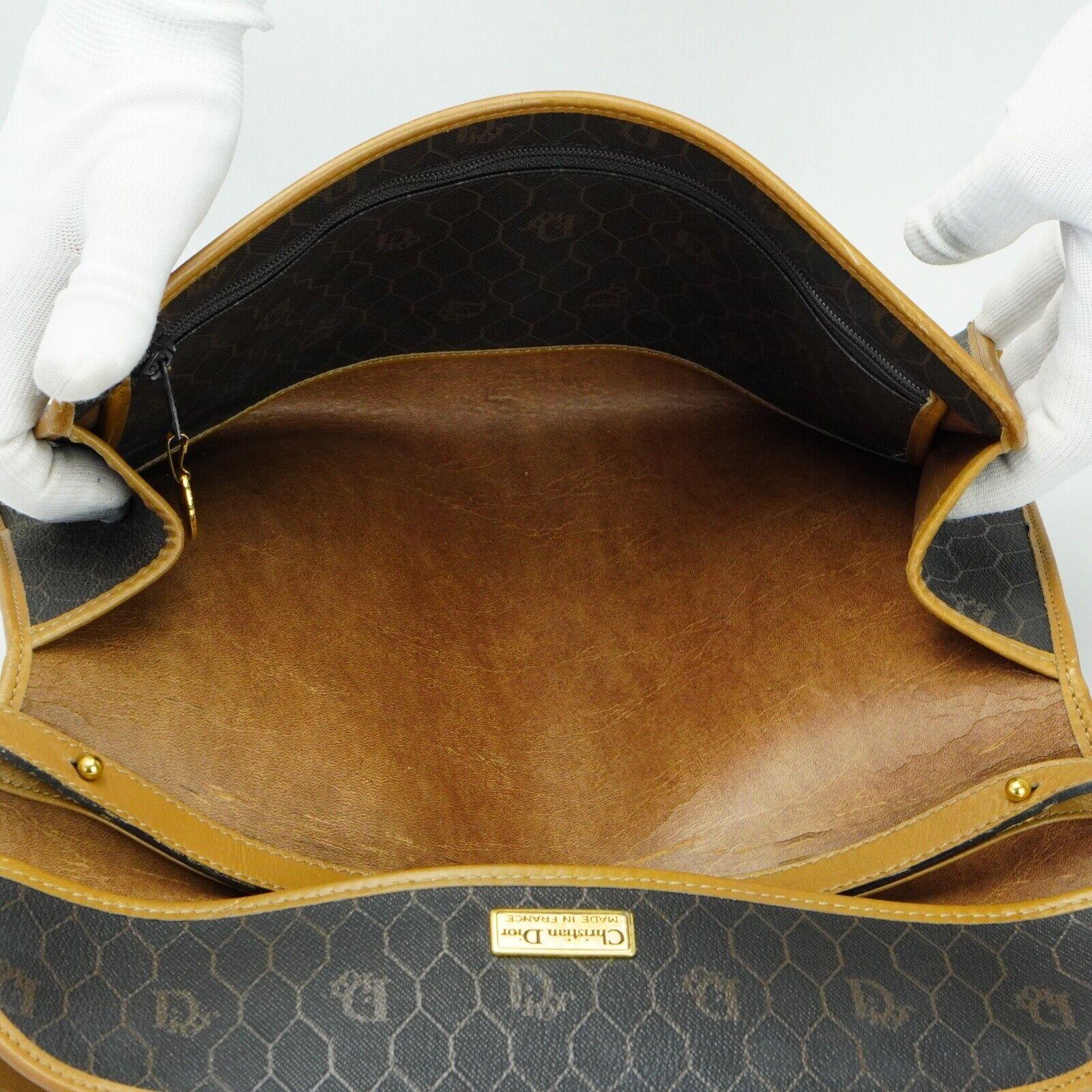 Christian Dior Crossbody x Clutch Bag Honeycomb - Lost Designer