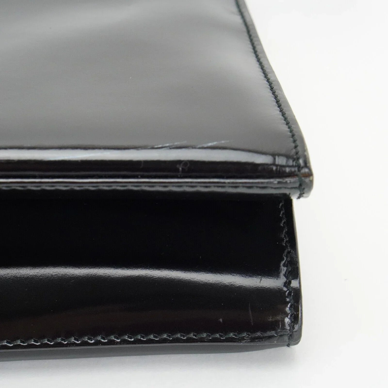 Gucci Patent Leather Bag Black - Lost Designer